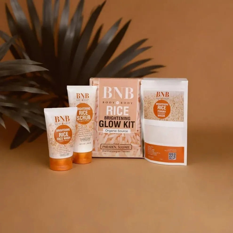 B.N.B Best skin glowing & whitening rice face wash