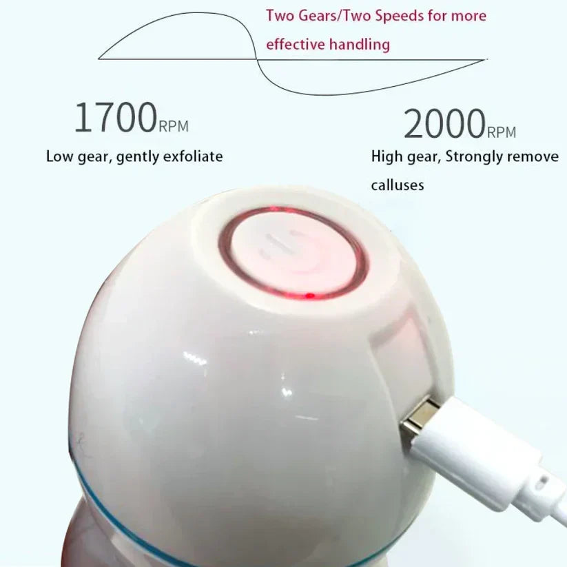 Electric Vacuum Foot Grinder