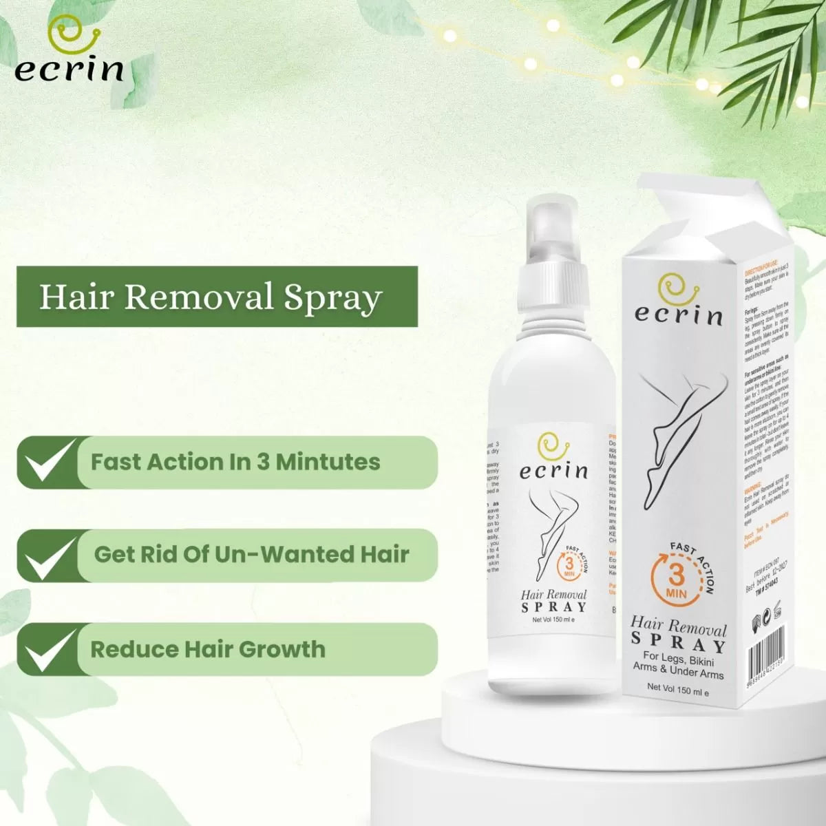 Hair Removal Spray