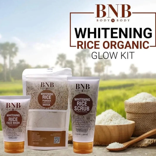B.N.B Best skin glowing & whitening rice face wash